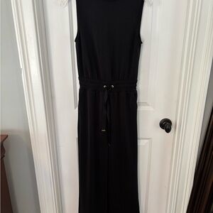 Lilly Pulitzer Amore sleeveless Black Drawstring Jumpsuit